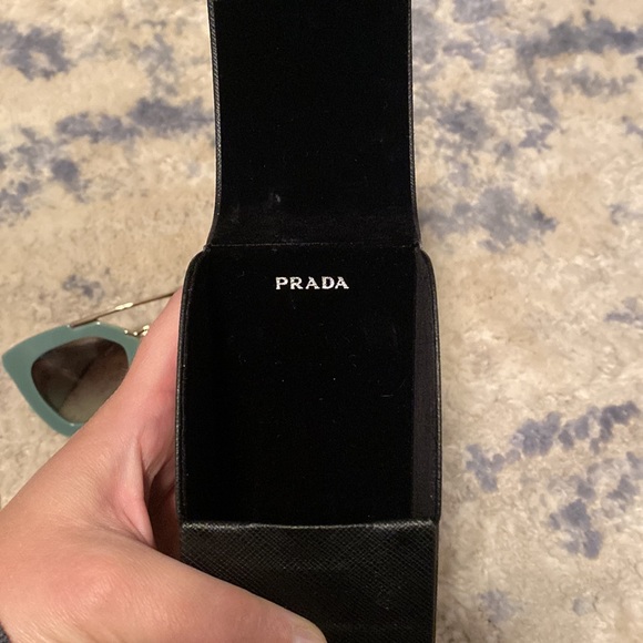 Green Prada sunglasses. Style Code SPR09Q - Picture 8 of 8